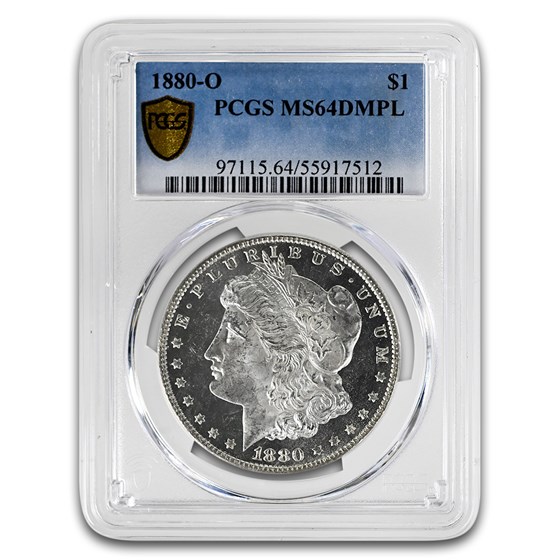 1880-O Morgan Dollar DMPL MS-64 PCGS