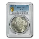 1880-O Morgan Dollar MS-61 PCGS (80/79)