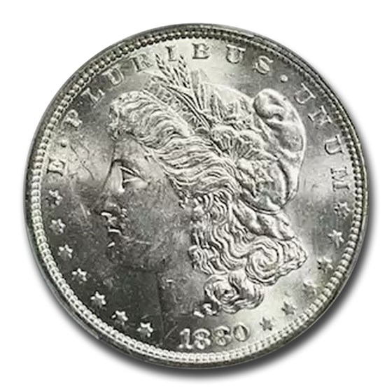 1880-O Morgan Dollar MS-61 PCGS 1880-O Morgan Dollar MS-61 PCGS