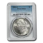 1880-O Morgan Dollar MS-61 PCGS