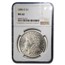 1880-O Morgan Dollar MS-62 NGC