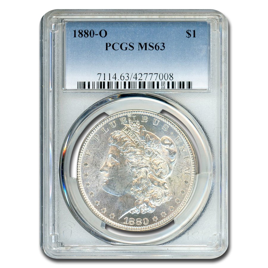 1880-O Morgan Dollar MS-63 PCGS