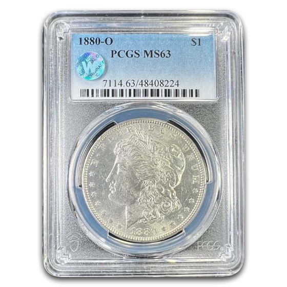 1880-O Morgan Dollar MS-63 PCGS