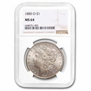 1880-O Morgan Dollar MS-64 NGC