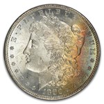 1880-O Morgan Dollar MS-64+ PCGS CAC (Toned)