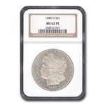 1880-O Morgan Dollar PL MS-62 NGC