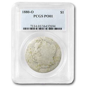 1880-O Morgan Dollar Poor-1 PCGS (Low Ball Registry) 1880-O Morgan Dollar Poor-1 PCGS (Low Ball Registry)