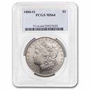 1880-O Morgan Silver Dollar MS-64 PCGS