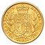 1880-S Australia Gold Sovereign Victoria Shield AU