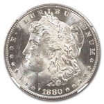 1880-S Morgan Dollar MS-63 NGC (Green Label)