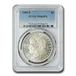 1880-S Morgan Dollar MS-63 PL PCGS
