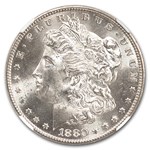 1880-S Morgan Dollar MS-64 NGC (Green Label)