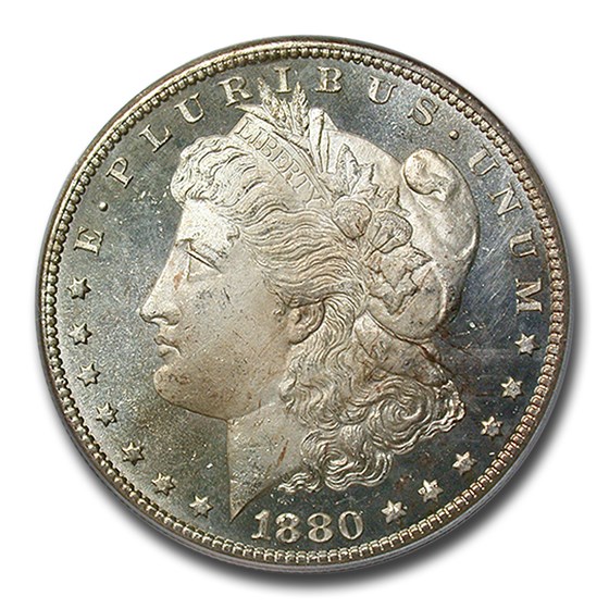 1880-S Morgan Dollar MS-64 PL PCGS 1880-S Morgan Dollar MS-64 PL PCGS