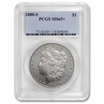 1880-S Morgan Dollar MS-65+ PCGS