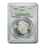 1880-S Morgan Dollar MS-65 PL PCGS