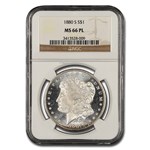 1880-S Morgan Dollar MS-66 PL NGC