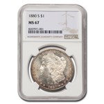 1880-S Morgan Dollar MS-67 NGC
