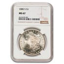 1880-S Morgan Dollar MS-67 NGC