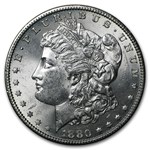1880-S Morgan Dollars BU (20 Count Roll)