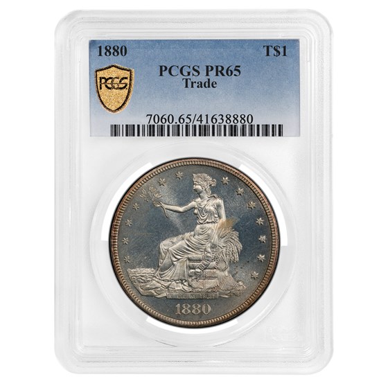 1880 Trade Dollar PR-65 PCGS 1880 Trade Dollar PR-65 PCGS