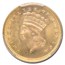 1881 $1 Indian Head Gold MS-65 PCGS