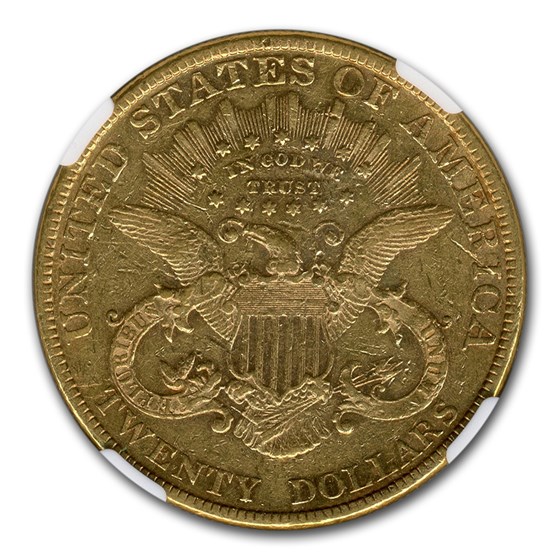 Buy 1881 20 Liberty Gold Double Eagle AU50 NGC APMEX