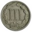 1881 3 Cent Nickel VF