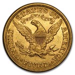 1881 $5 Liberty Gold Half Eagle AU