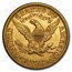 1881 $5 Liberty Gold Half Eagle AU