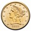 1881 $5 Liberty Gold Half Eagle BU