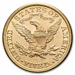 1881 $5 Liberty Gold Half Eagle BU
