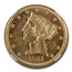 1881 $5 Liberty Gold Half Eagle MS-61 NGC (PL)