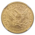1881 $5 Liberty Gold Half Eagle MS-62 NGC