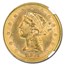 1881 88/88 $5 Liberty Gold Half Eagle MS-63 NGC CAC