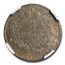 1881-A France 5 Centimes MS-62 NGC (Brown)