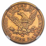 1881-CC $10 Liberty Gold Eagle AU-53 NGC