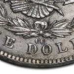 1881-CC Morgan Dollar AU