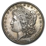 1881-CC Morgan Dollar AU