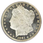 1881-CC Morgan Dollar DMPL MS-65 PCGS CAC