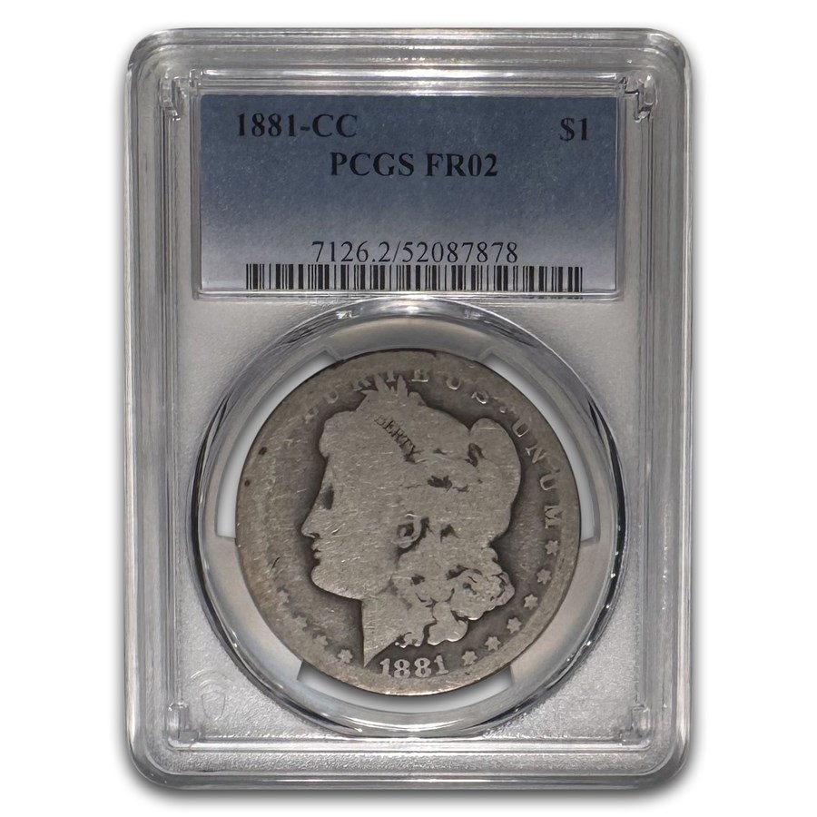 1881-CC Morgan Dollar Fair-2 PCGS