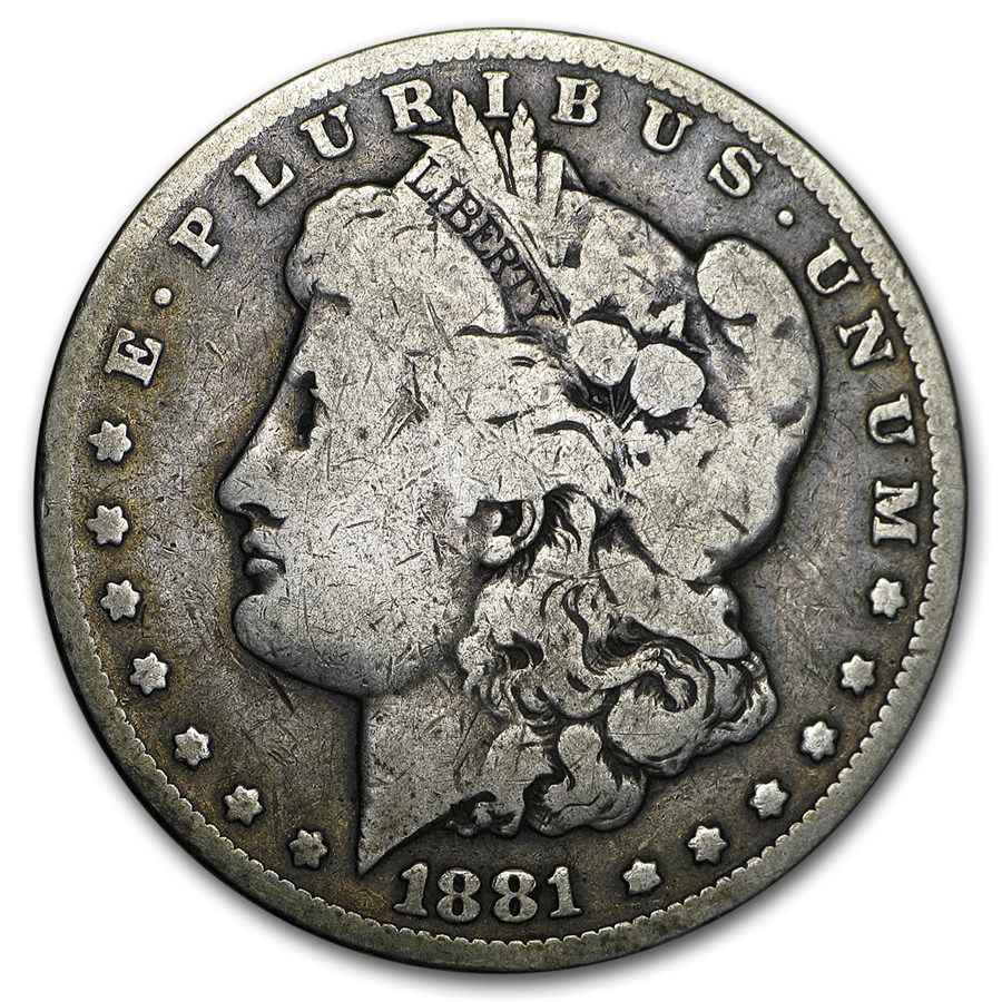 1881-CC Morgan Dollar Good