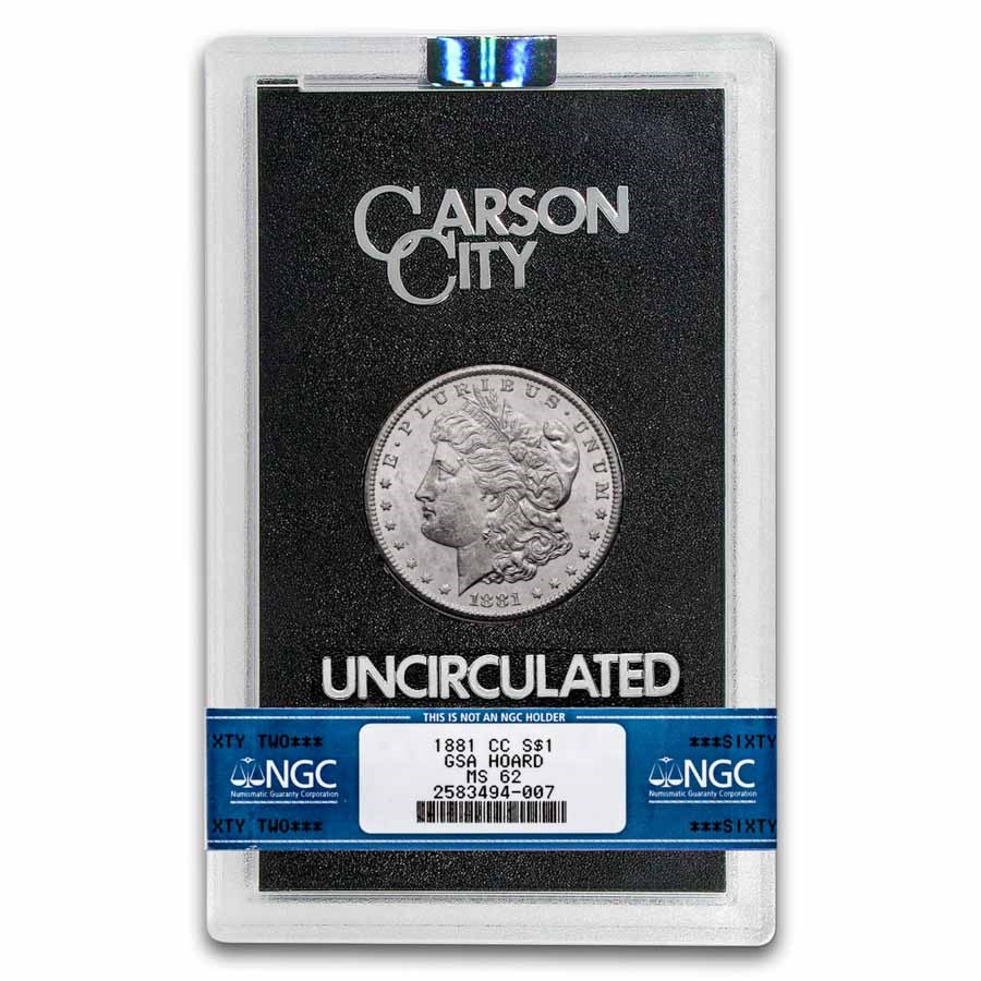 1881-CC Morgan Dollar MS-62 NGC (GSA)