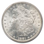 1881-CC Morgan Dollar MS-62 PCGS