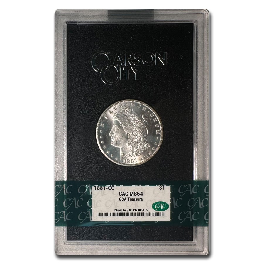 1881-CC Morgan Dollar MS-64 CACG (GSA)