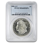 1881-CC Morgan Dollar MS-64 DMPL PCGS