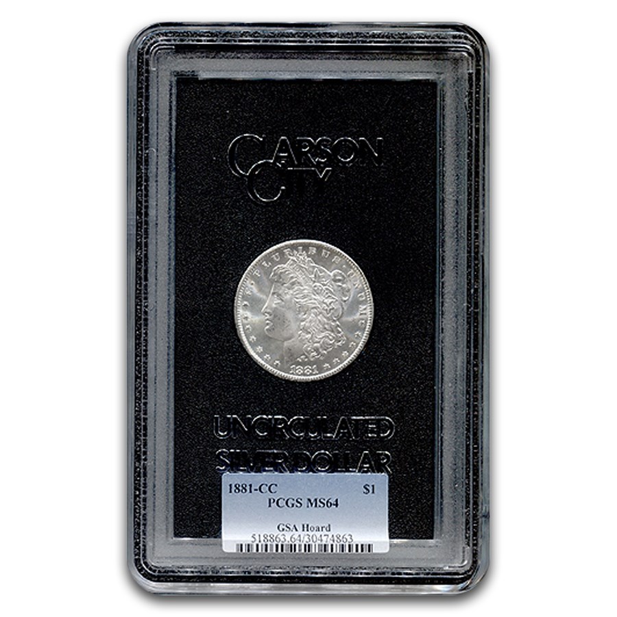 1881-CC Morgan Dollar MS-64 PCGS (GSA)