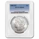 1881-CC Morgan Dollar MS-64 PCGS