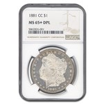 1881-CC Morgan Dollar MS-65+ NGC (DPL)