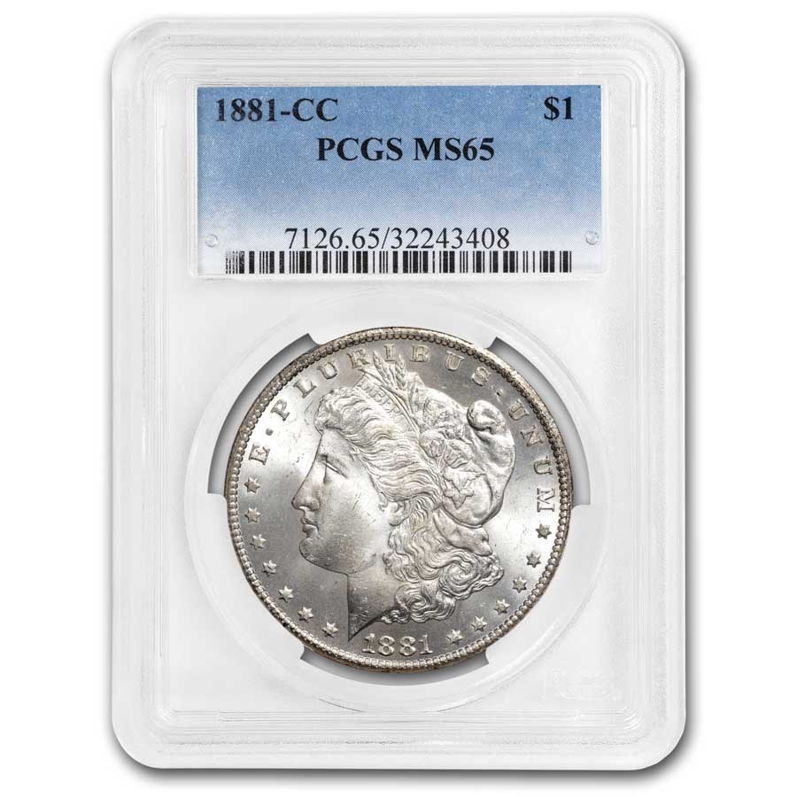 1881-CC Morgan Dollar MS-65 PCGS