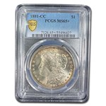 1881-CC Morgan Dollar MS-65+ PCGS